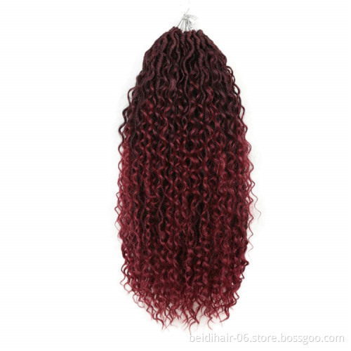 River Goddess Locs Crochet Hair River Locs Ombre 613 Synthetic Dreadlocs